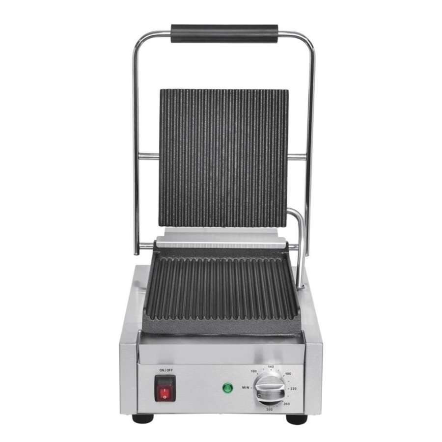 Horeca Kontaktgrill - Gerippt - 1800W