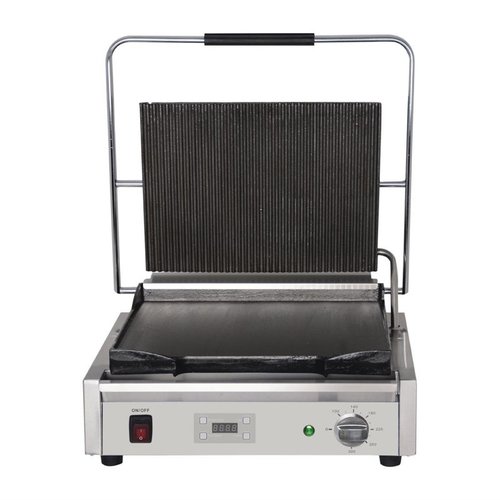  Buffalo Buffalo large contact grill single grooved/smooth 