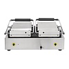 Buffalo Double Contact Grill - Ribbed Top - Smooth Bottom
