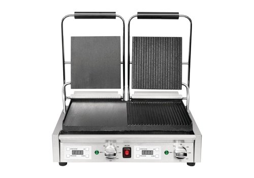  Buffalo Double Contact Grill - Ribbed/Smooth 