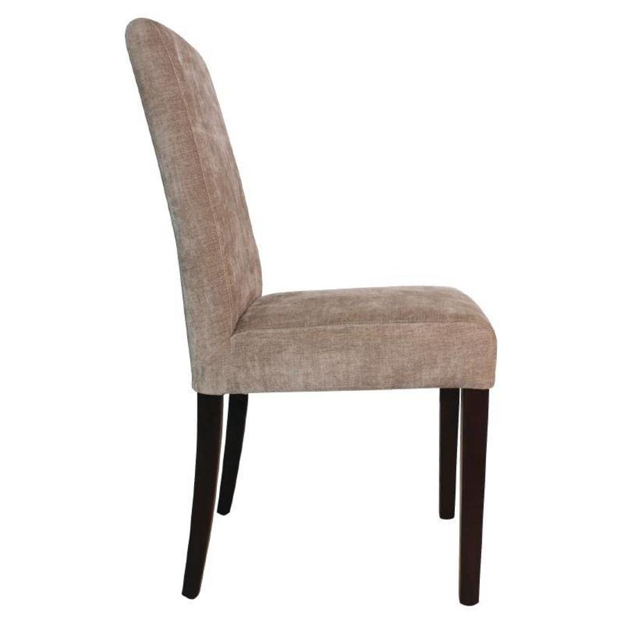 Chaise rembourrée de luxe | 2 pièces