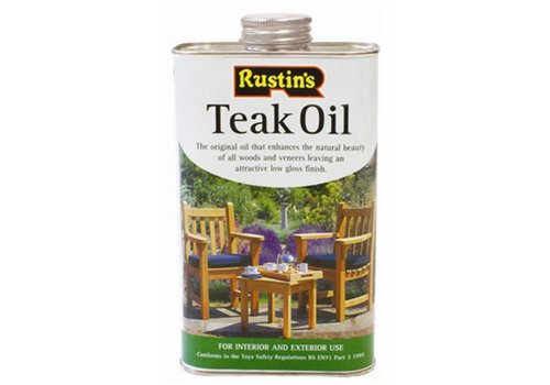  HorecaTraders Teak oil suitable for furniture - 1 Liter 