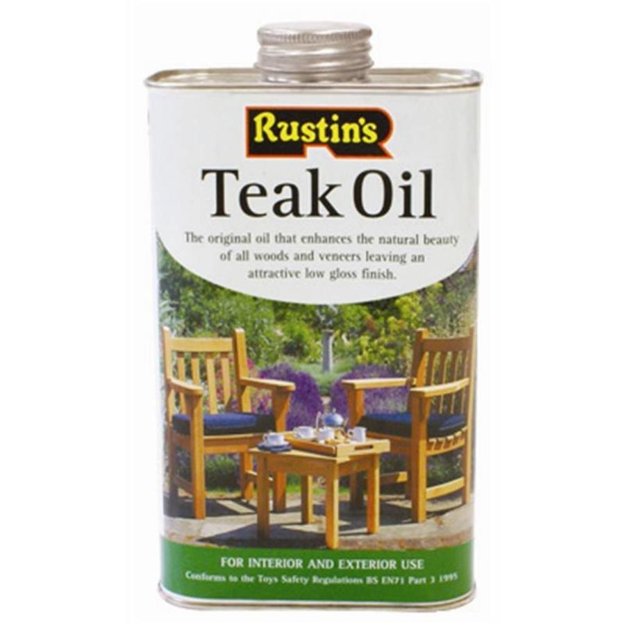 Huile de teck adaptée aux meubles - 1 litre