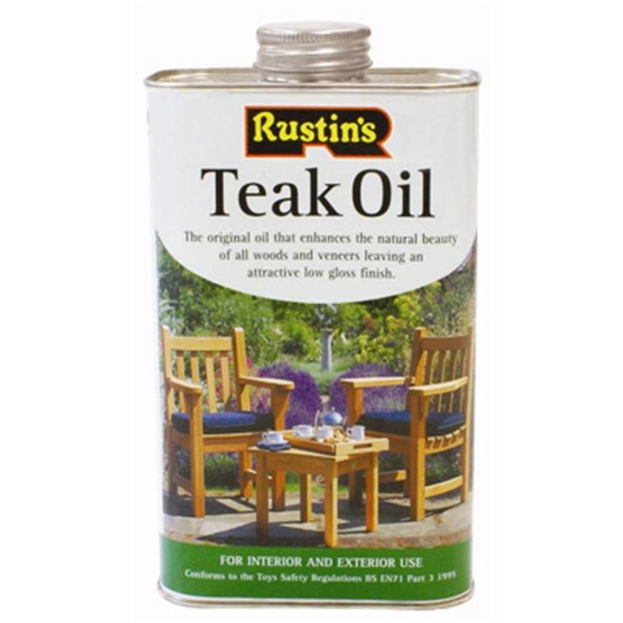 Teak olie geschikt voor meubilair - 1 Liter