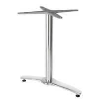 Double aluminum table leg 68 cm high