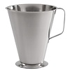 HorecaTraders Stainless steel cup size 2 liters