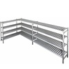 Combisteel HorecaTraders Rack for Cold and Freezers | L 123.5 / 119.5 | D 45 | H 170 |