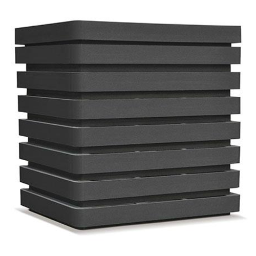  HorecaTraders Sound-absorbing black casing for outdoor units 