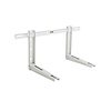 HorecaTraders Wall console | galvanized steel | | 60 + 60 and 80 + 80 carrying capacity