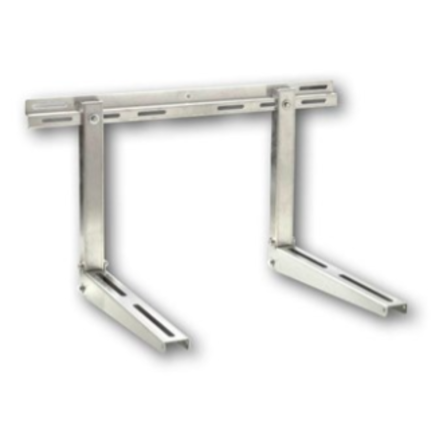 Console murale en acier inoxydable avec barre transversale | 65+65 kg