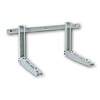 HorecaTraders Wall console | galvanized steel | 52X40X80 cm | 70 + 70 load capacity