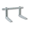 HorecaTraders Wall console | galvanized steel | 70 + 70 carrying capacity