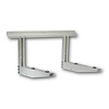 Wall console | galvanized steel | 120 + 120 carrying capacity