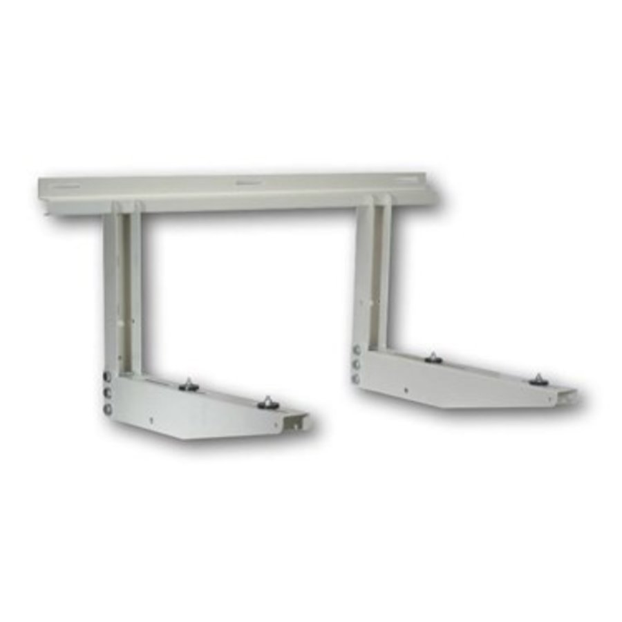 Wall console | galvanized steel | 120 + 120 carrying capacity