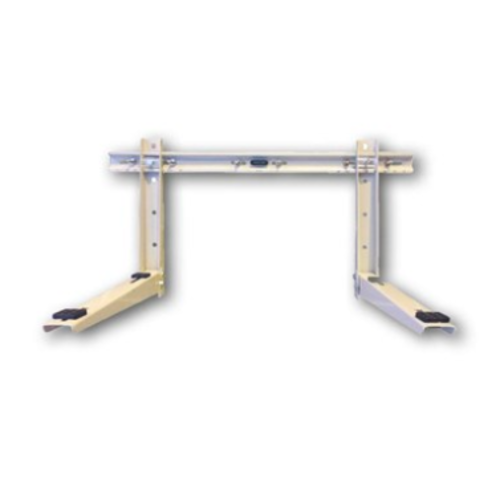  HorecaTraders Painted wall console with crossbar | 70 + 70 kg 