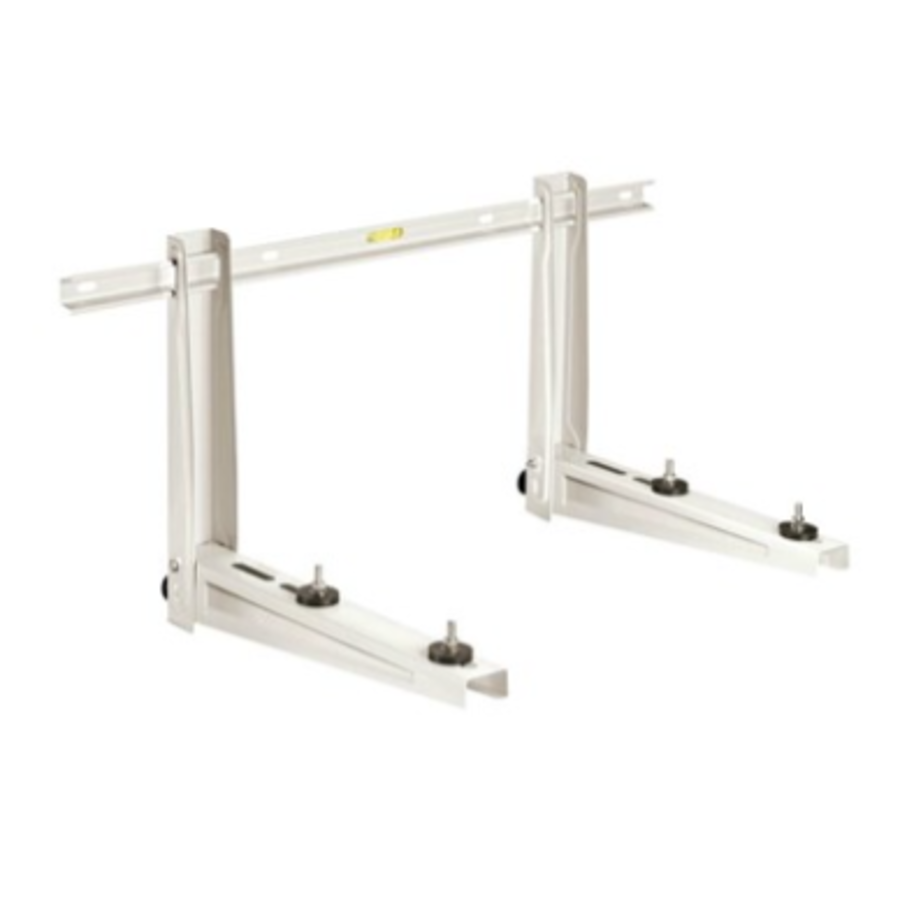 Supports muraux en acier inoxydable laqué | 42x37,5x80 cm | 70+70 KG