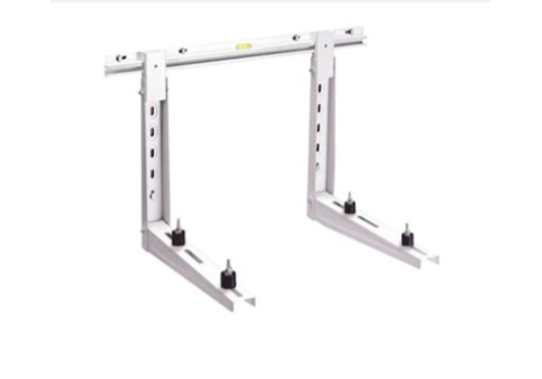  HorecaTraders Lacquered wall console with crossbar | 100 + 100 kg 