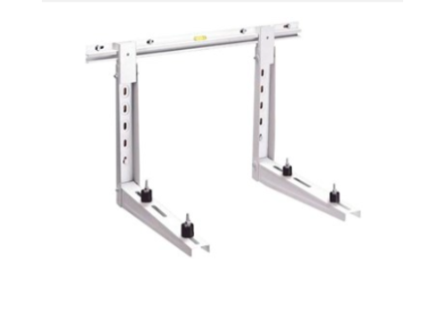  HorecaTraders Painted wall console with crossbar | 100 + 100 kg 