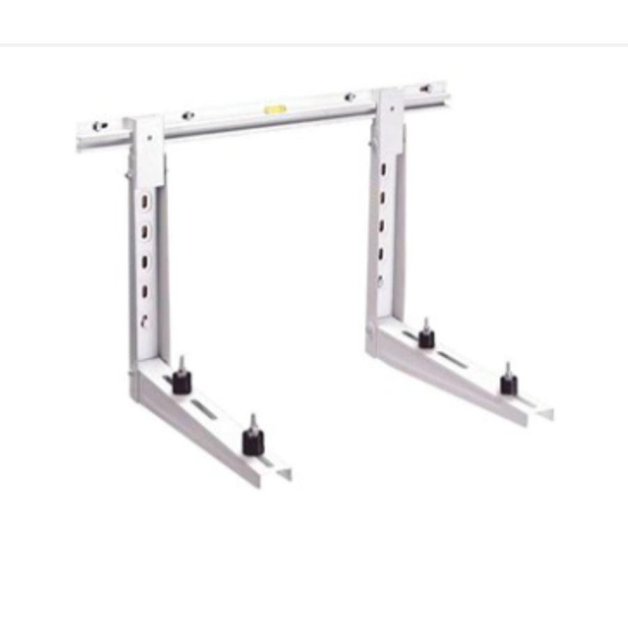 Painted wall console with crossbar | 100 + 100 kg