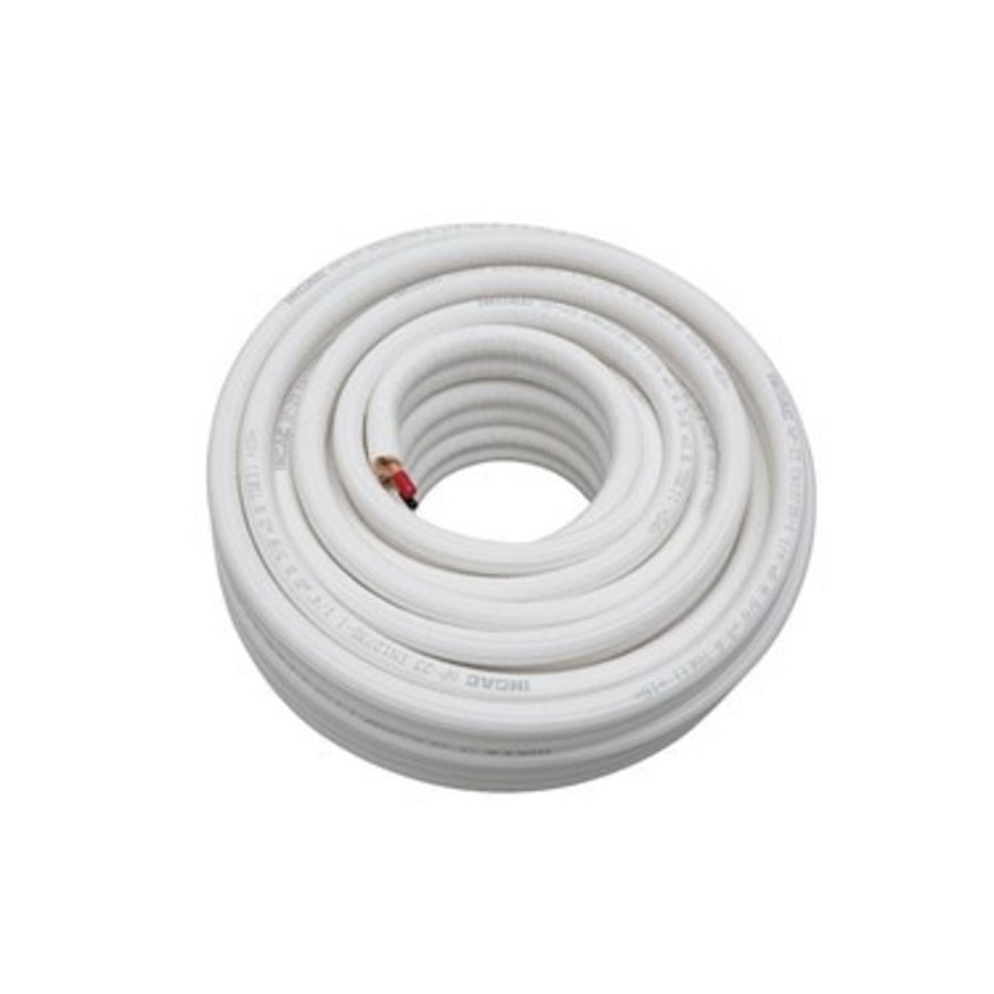 Copper pipe for air conditioning insulated | 20 meters | 1/4 x various