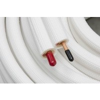 Copper pipe for air conditioning insulated | 20 meters | 1/4 x various