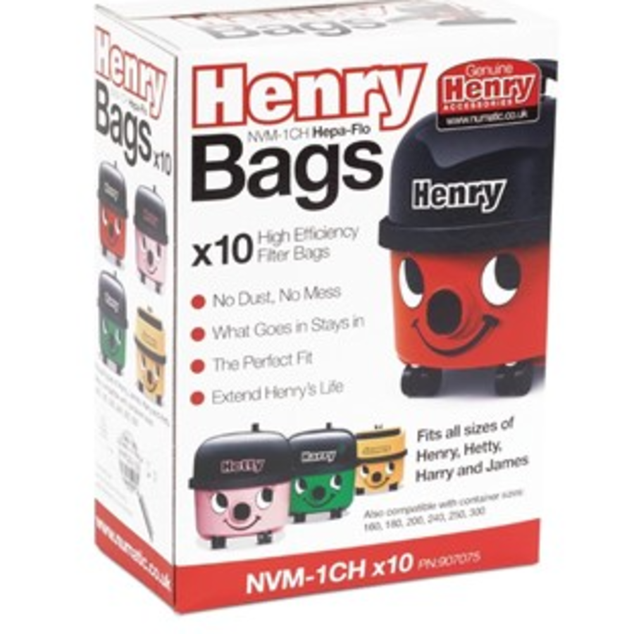 Sacs d'aspirateur Numatic Henry