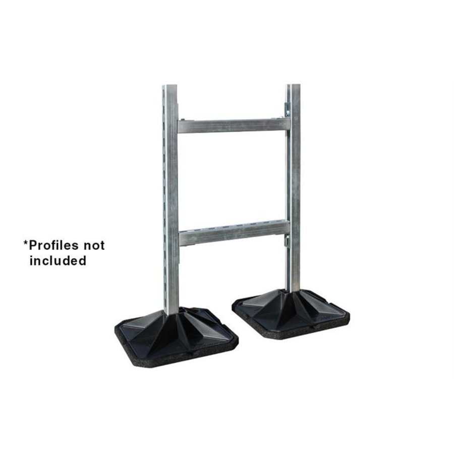 H-Frame Leveling Leg | 45x45cm