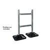 Big Foot Systems Pied de nivellement à cadre en H | 60x60cm