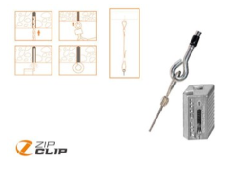  HorecaTraders cable suspension system with concrete anchor | 4 variants 