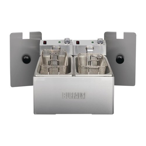  Buffalo Deep fryer 2x3 liters - table model 