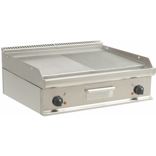  Saro Assiette Grill Traiteur | Lisse/nervuré | 80x70cm | 400 V 