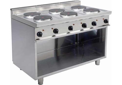  Saro Electric stove with base | 6 plates | 400V 