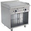 Saro Plaque de gril à gaz double nervurée | (L) 800 x (P) 700 x (H) 850 mm