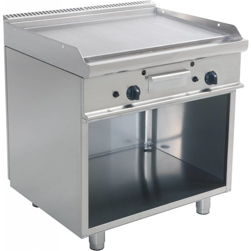  Saro Gas Grill Bakplaat Dubbel | (B) 800 x (D) 700 x (H) 850mm 