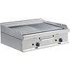 Saro Plaque de cuisson à gaz professionnelle | Lisse et nervuré | 80x70x(H)27cm