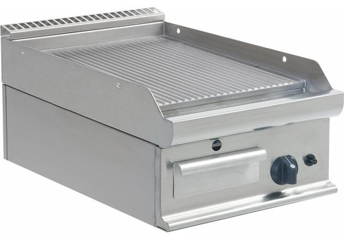  Saro Professional Gas Griddle | Ribbed | 40x70x (H) 27cm 