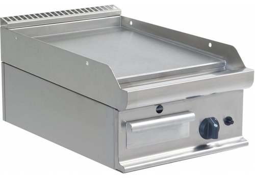  Saro Plaque de cuisson à gaz professionnelle | Lisse | 40x70cm | 40x70x27cm 