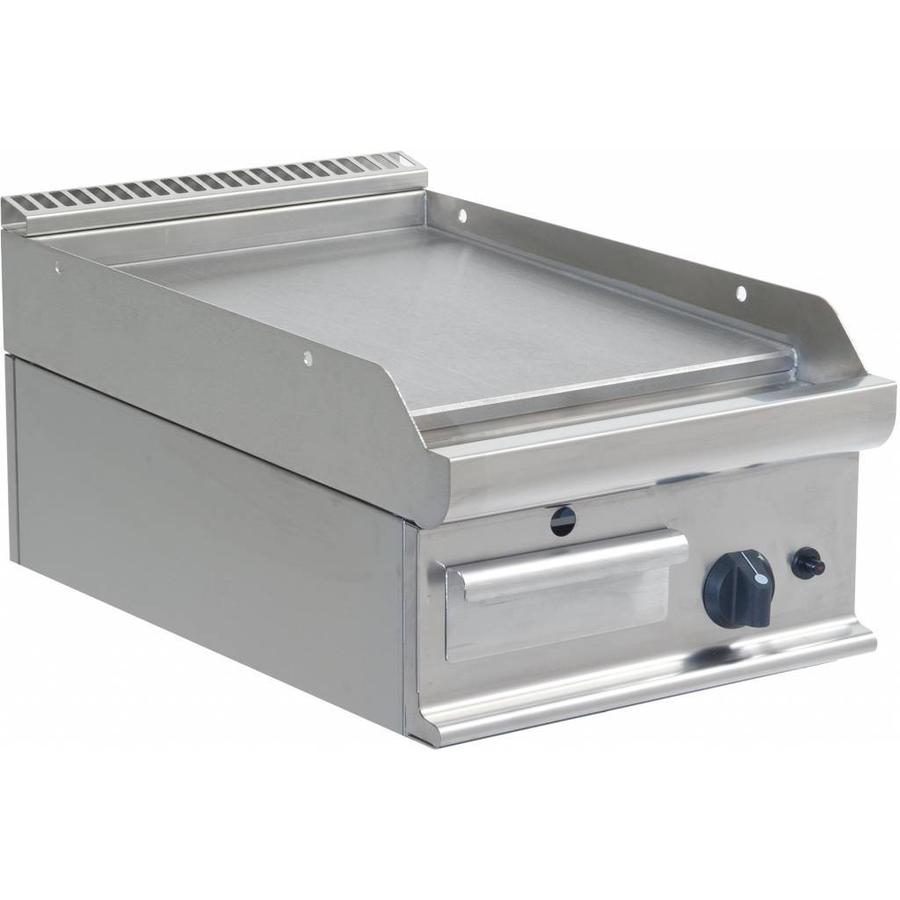 Plaque de cuisson à gaz professionnelle | Lisse | 40x70cm | 40x70x27cm