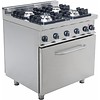 Saro Cuisinière à gaz avec four électrique | 4 brûleurs