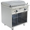 Saro Double Lava Stone Grill Table Model with Open Base