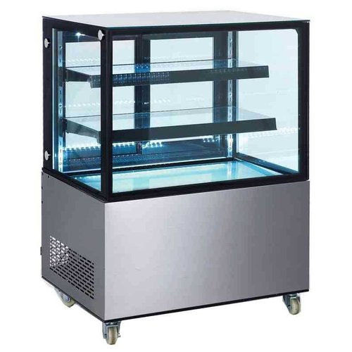  Saro Koeling Vitrine met Wieltjes 275 Liter 