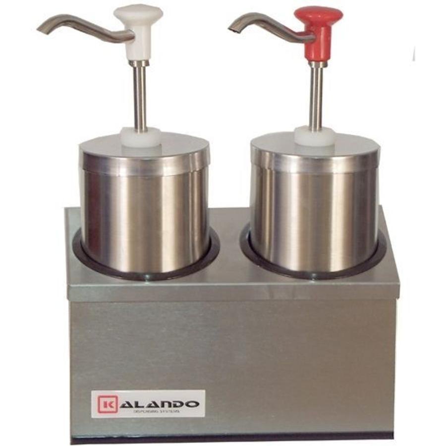Doppel-Saucenpumpe 2 x 2,25 Liter