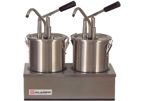  Saro Double sauce pump 2 x 5 litres 