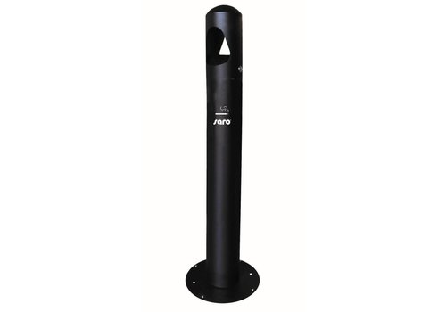  Saro Poteau fumigène noir debout 100 cm de haut 