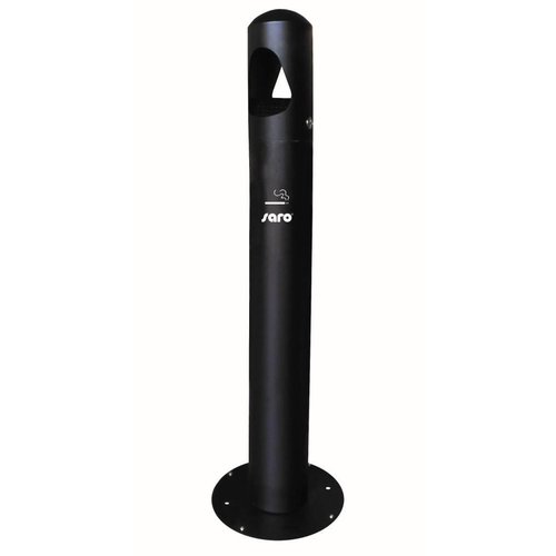  Saro Poteau fumigène noir debout 100 cm de haut 