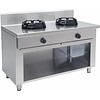 Saro Wok-Gasfornuis Professioneel 2 branders 28 kW