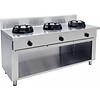 Wok Gas Stove Professional with 3 Burners