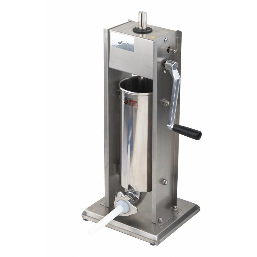 Remplisseuse de saucisses professionnelle - 5 litres