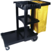 Rubbermaid cleaning trolley