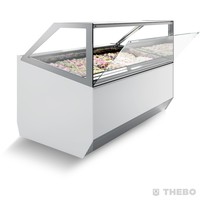 Scoop ice cream display case MILLENNIUM RV 24 ST